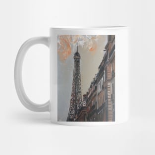 The Grey Skies of Paris Mug